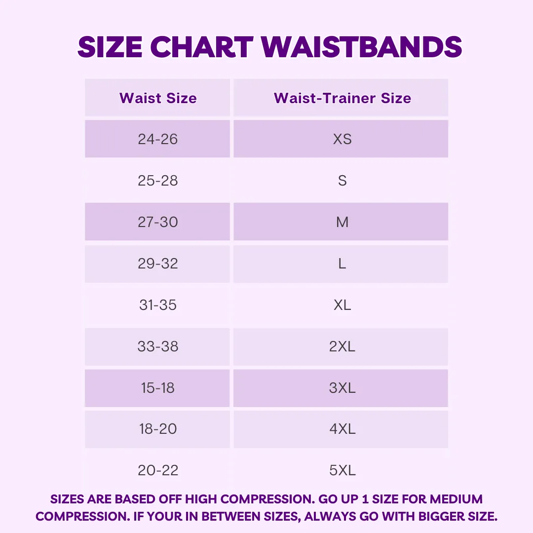 5020 - Waist Trainer with Thick Straps