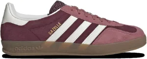 adidas Originals Gazelle Indoor Mens Sneaker (Maroon Crimson White, 12)