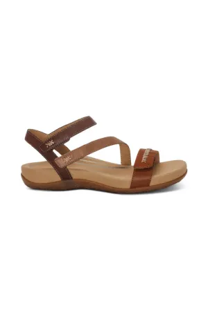 Aetrex Gabby Adjustable Quarter Strap Sandal