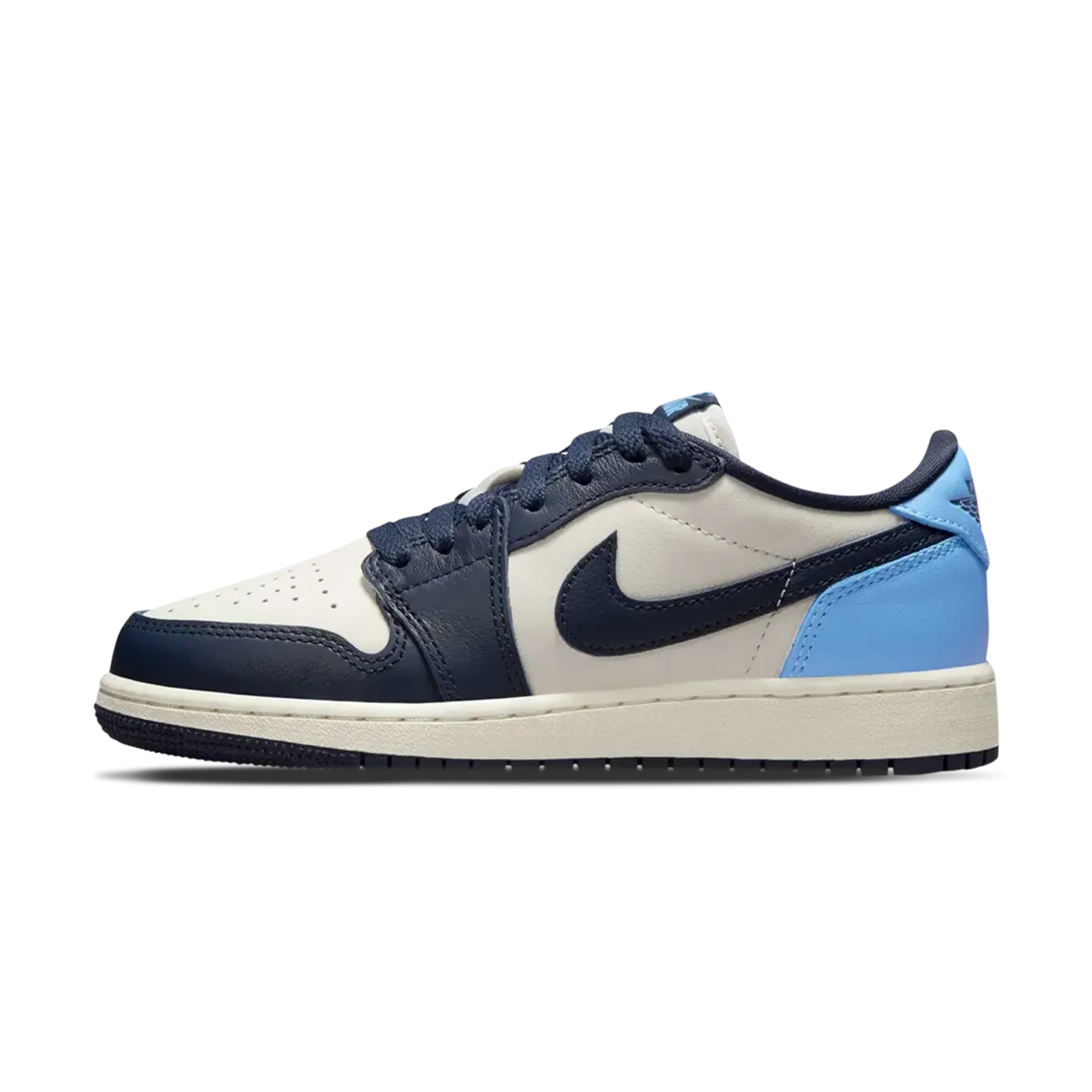 Air Jordan 1 Retro Low OG GS 'Obsidian UNC'