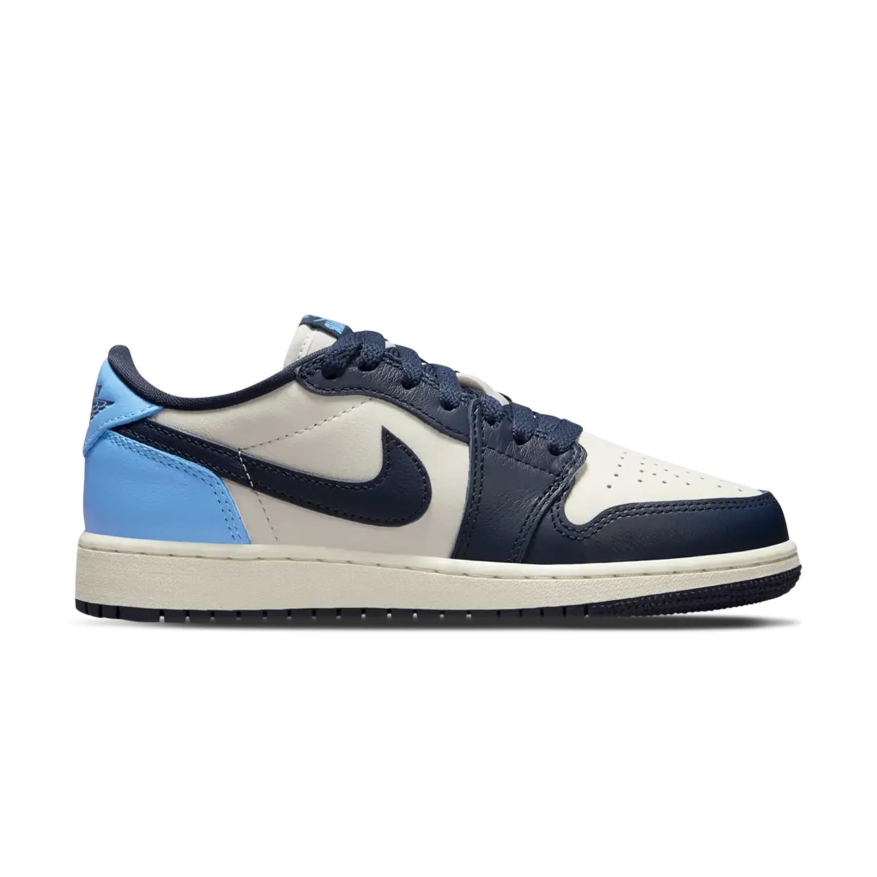 Air Jordan 1 Retro Low OG GS 'Obsidian UNC'