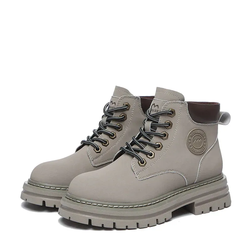 Alexia Hiker Lace-Up Ankle Boots