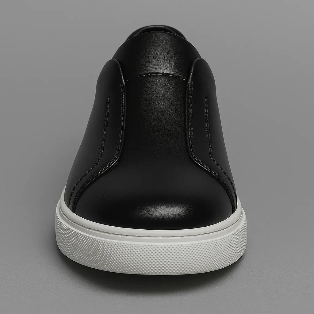 Amber Leather Trainer