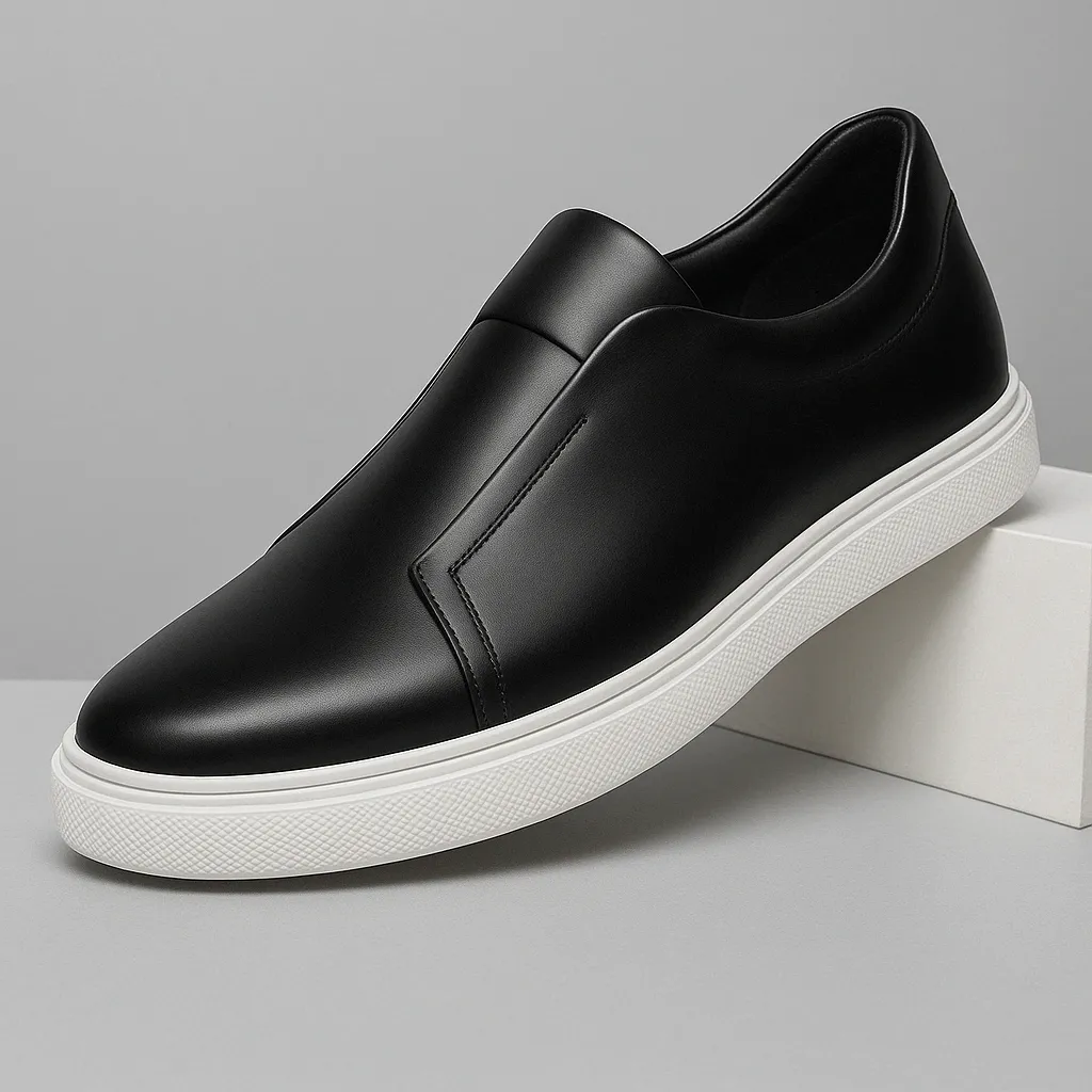 Amber Leather Trainer