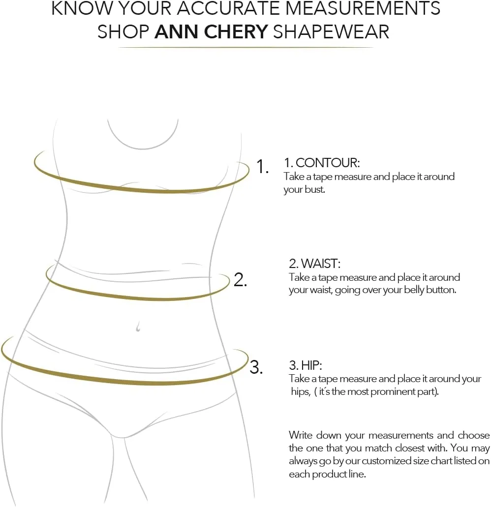 Ann Chery Corset Waist Trainer for Women’s Weight Loss - Colombian Waist Cincher - 2 Hook Latex Body Shaper - Edition 2026