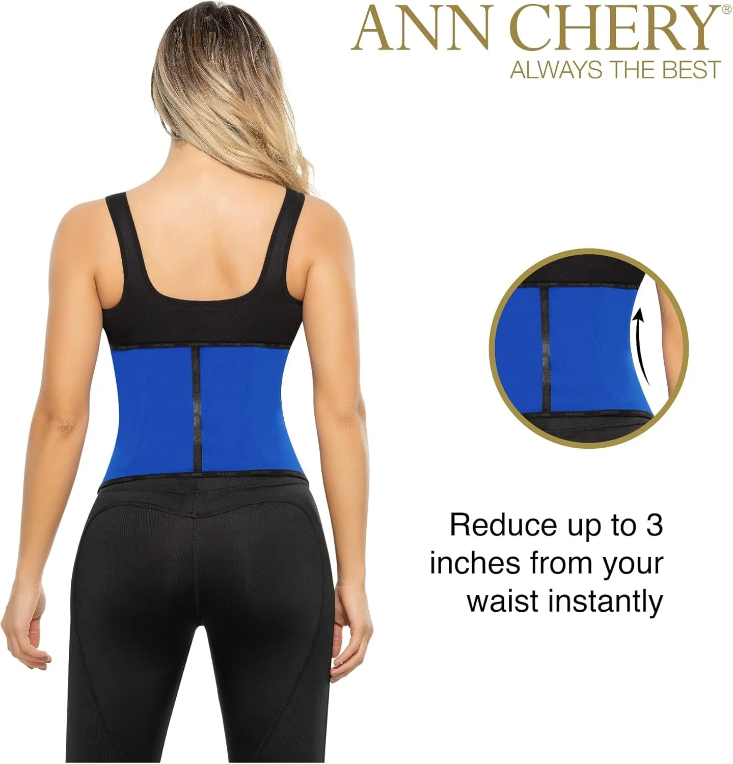 Ann Chery Corset Waist Trainer for Women’s Weight Loss - Colombian Waist Cincher - 2 Hook Latex Body Shaper - Edition 2026
