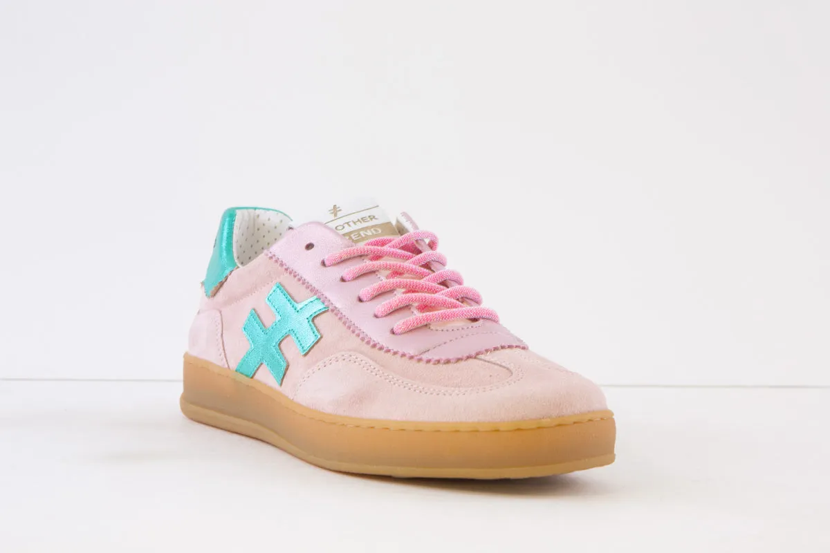 ANOTHER TREND - A032.11.66 LACED FASHION SHOE - PINK COMBI