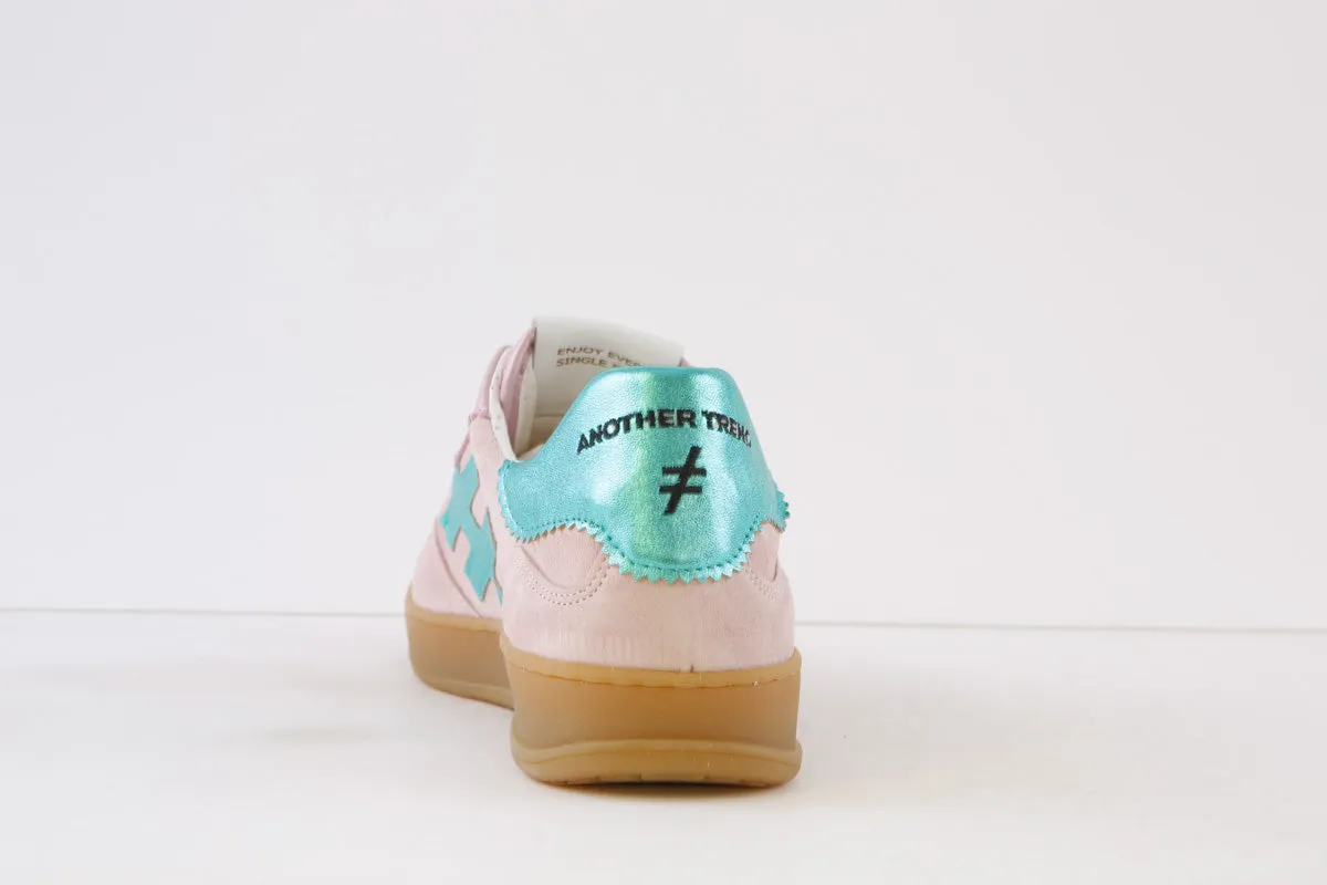 ANOTHER TREND - A032.11.66 LACED FASHION SHOE - PINK COMBI