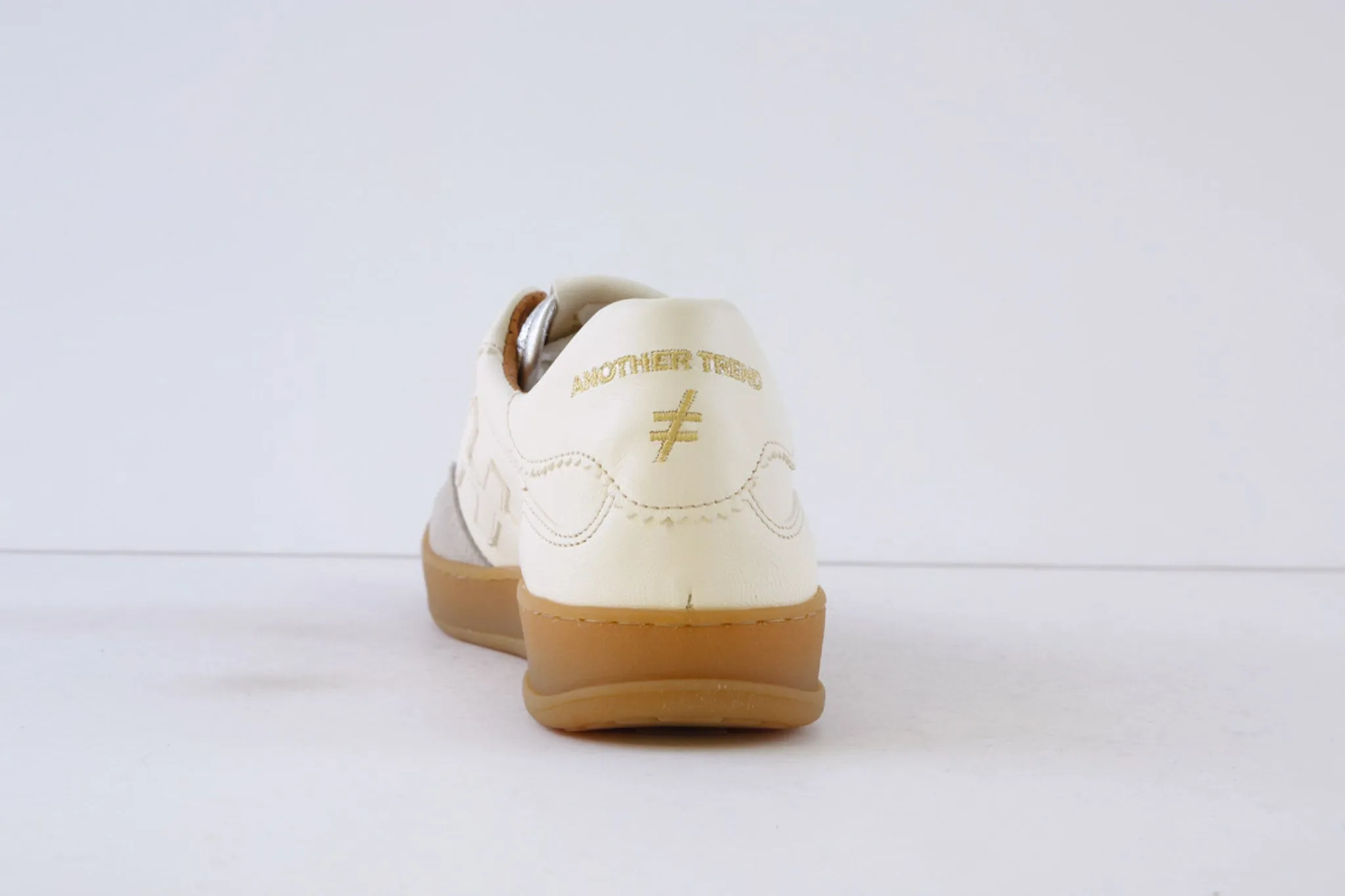 ANOTHER TREND - A032.64.53 LACED FASHION SHOE - CREAM COMBI