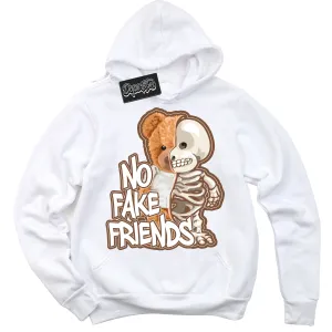 Archaeo Brown White 1s Sneaker Hoodie No Fake Friends Graphic