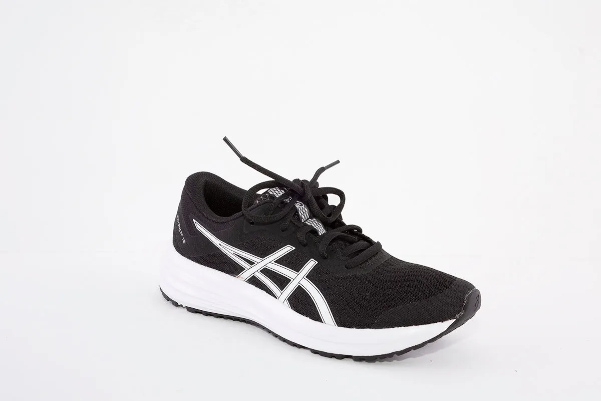 ASICS 1012A705 001 PATRIOT  12-LACED TRAINER - BLACK/WHITE