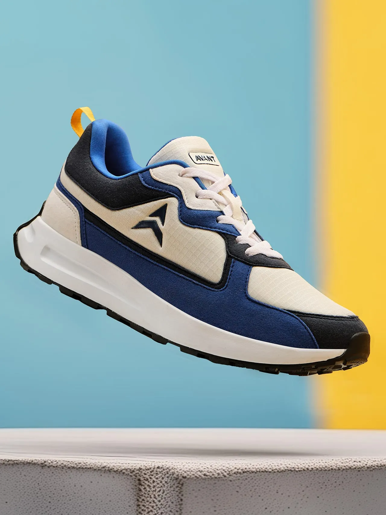 Avant Men's Waffle Max Sneaker Shoes-Blue/White