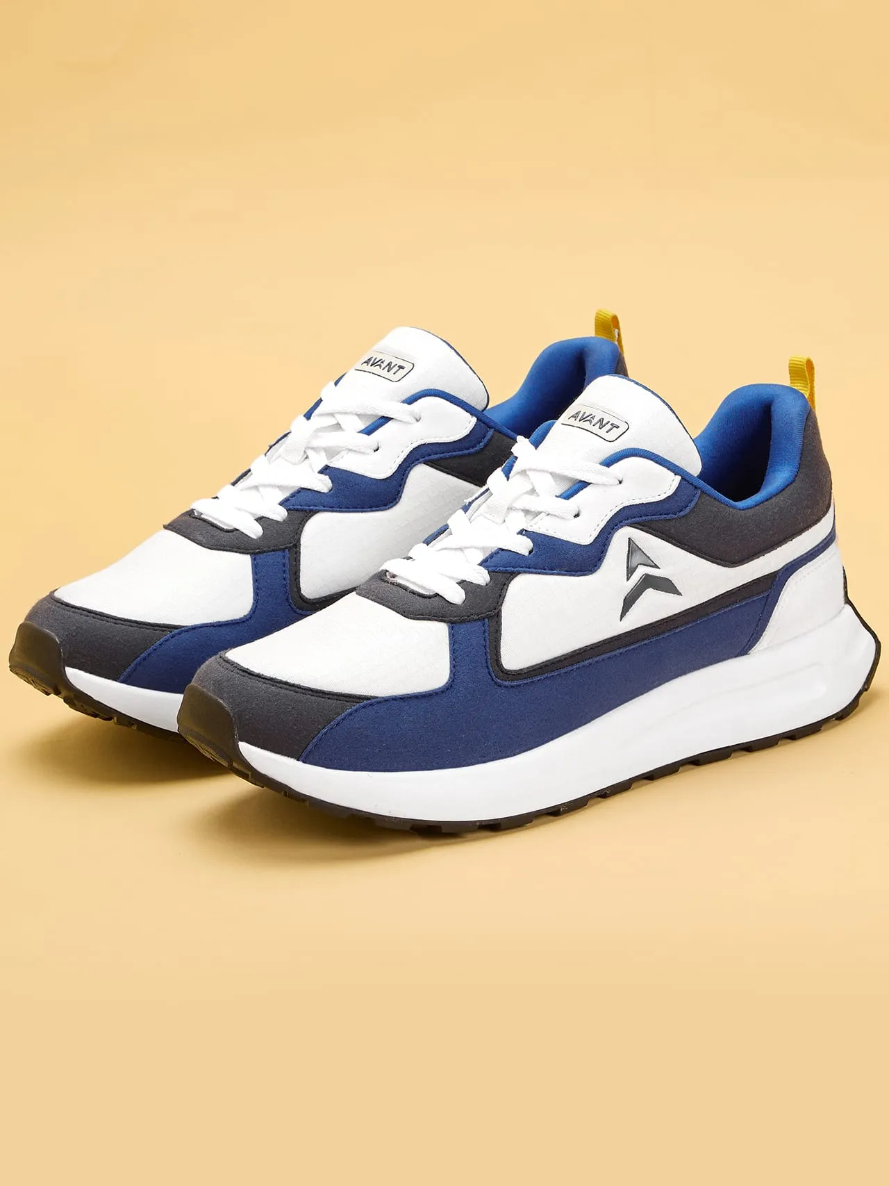 Avant Men's Waffle Max Sneaker Shoes-Blue/White