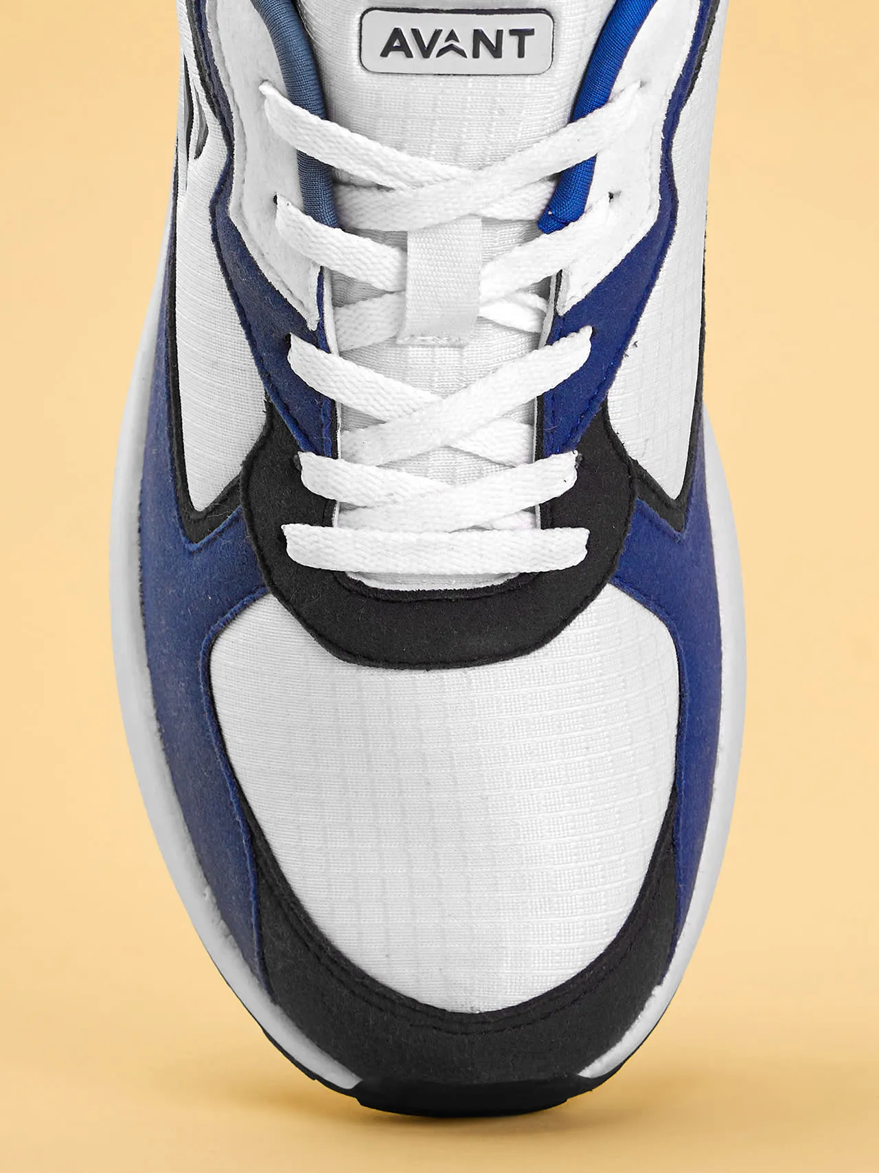 Avant Men's Waffle Max Sneaker Shoes-Blue/White