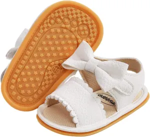 Baby Boys Girls Sandals Rubber Sole Outdoor First Walker Toddler Girls Boys Summer Shoes