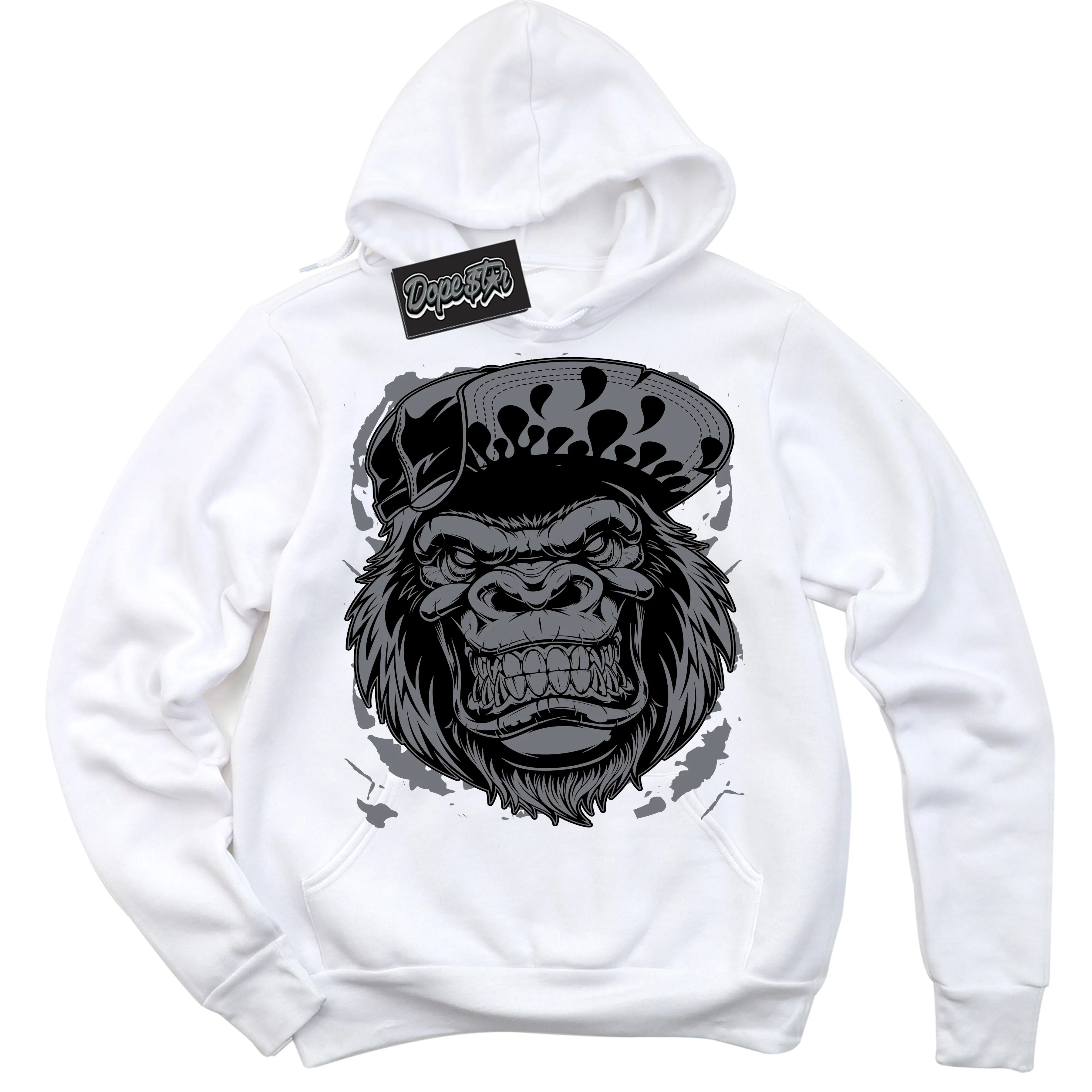 Barons 12s Sneaker Hoodie Gorilla Beast Graphic
