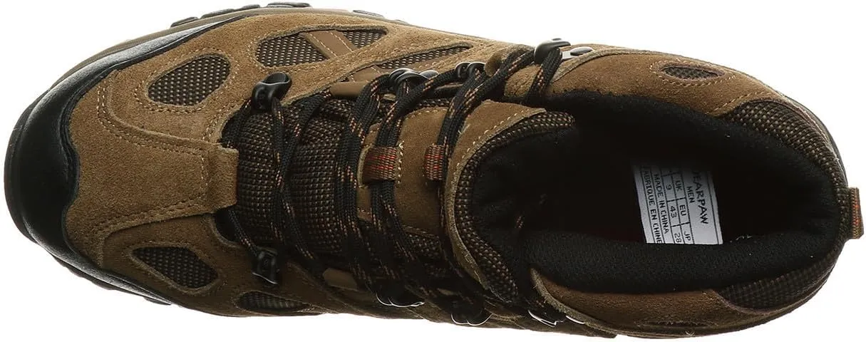 BEARPAW Men's Brock Multiple Colors | Men's Ankle Boot | Men's Hiking Boot | Comfortable Winter Boot