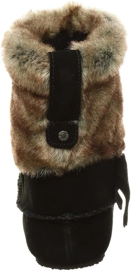 BEARPAW Womens Monet Suede Ankle Winter Boots