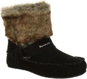 BEARPAW Womens Monet Suede Ankle Winter Boots