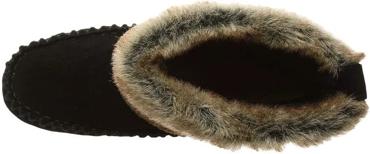 BEARPAW Womens Monet Suede Ankle Winter Boots