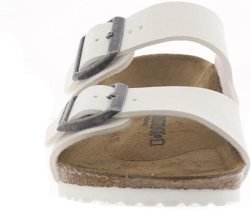 Birkenstock Unisex-Child Sandals Arizona Kid White Bf N