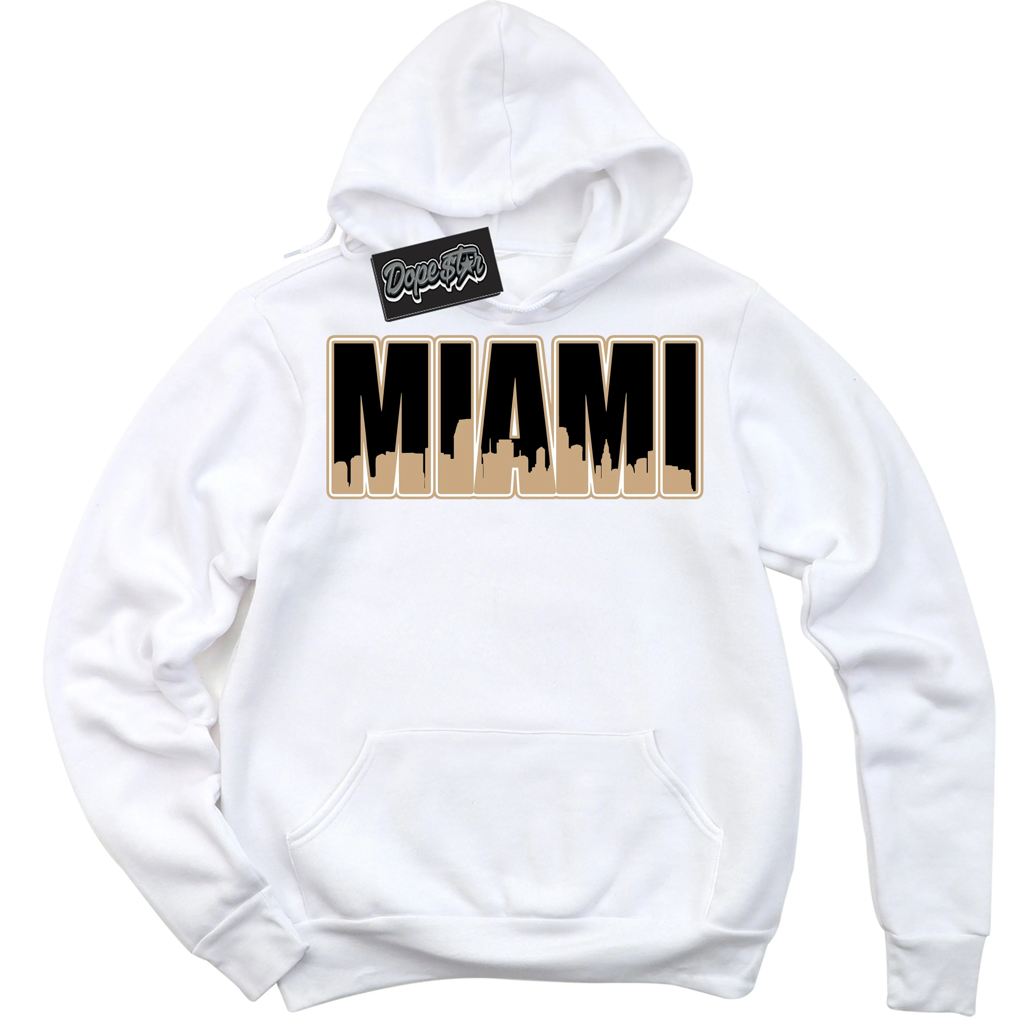 Black Anthracite Sesame Dunk Sneaker Hoodie Miami Graphic