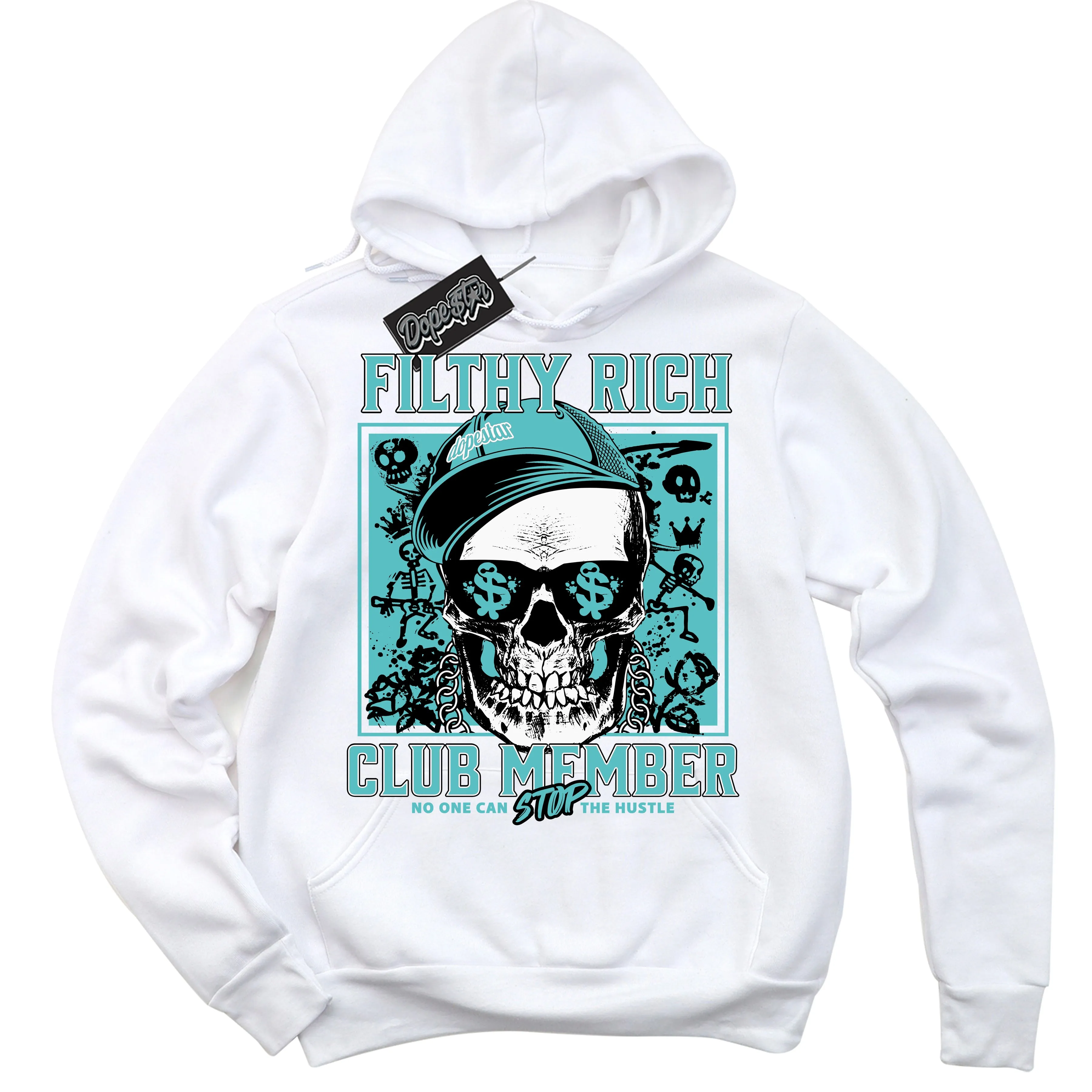 Black Dusty Cactus Dunk Sneaker Hoodie Filthy Rich Graphic