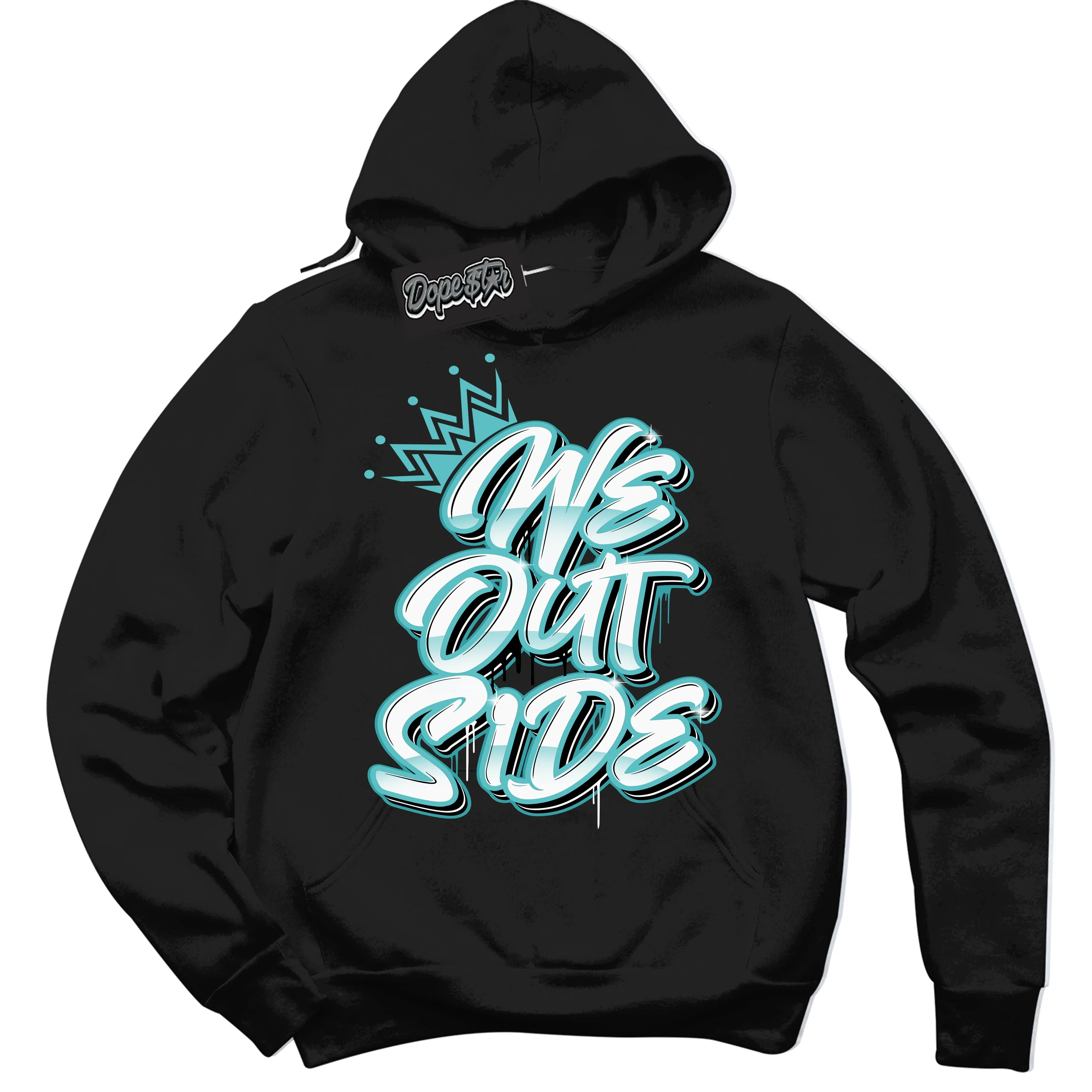 Black Dusty Cactus Dunk Sneaker Hoodie We Outside Graphic