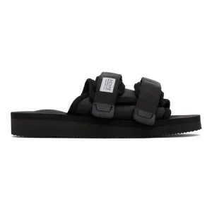 Black MOTO-Cab Suicoke Sandals