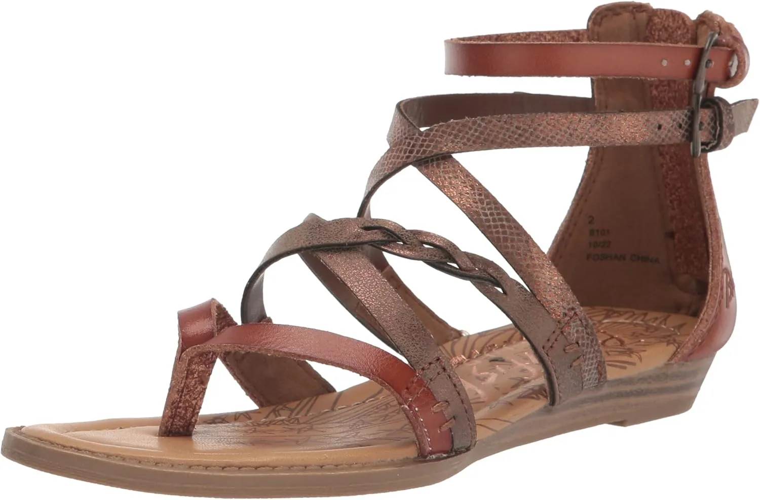 Blowfish Girls' Bungalow-B-K Sandal