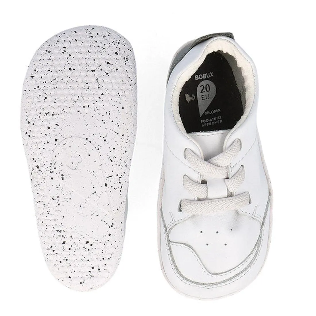 Bobux XP Explorer Sport First Walker Sneaker White 502202