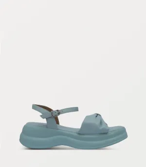 BW10460-TURQUOISE-Women Comfort Sandal