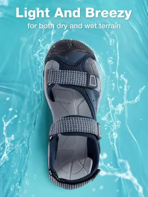 CAMEL CROWN Women's Hiking Sandals Waterproof Closed Toe Water Sandals Comfort Adjustable Athletic Outdoor Sandals for Summer Beach Hiker Trekking Camping