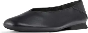 Camper Casi Myra Leather Ballerina Flats for Women - Ultra-Comfortable Women’s Shoes with Soft Ortholite Footbeds & Durable, Lightweight TPU Outsoles