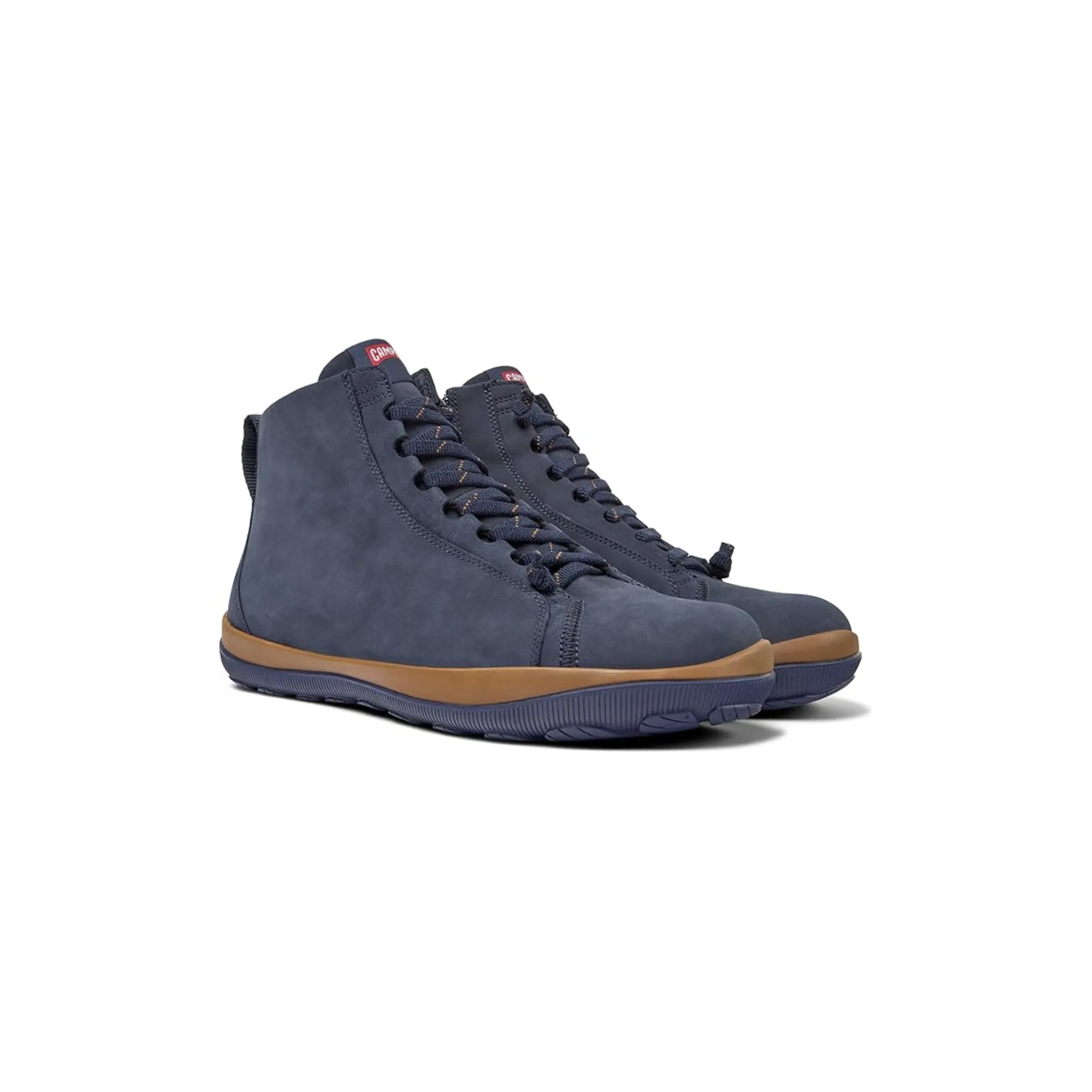 Camper Sneaker Travelbuck Terrain Navy-Brown
