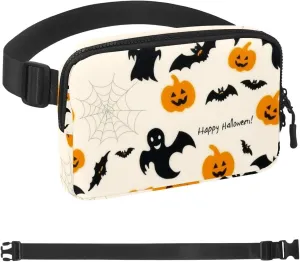 Cartoon Halloween-390 Unisex Style Fanny Pack: Fashion Waist Packs, Crossbody Bags Sport Slim Fashionable for Jogging Hiking Hiker Woman Man