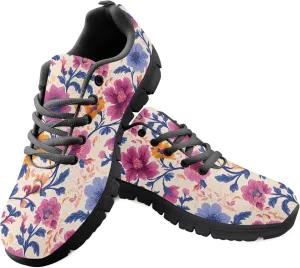 Casual Shoes for Teens Womens Trainer Running Travel Sneaker Walking Low Heel Lace Up Teens Adults Lightweight Sneakers