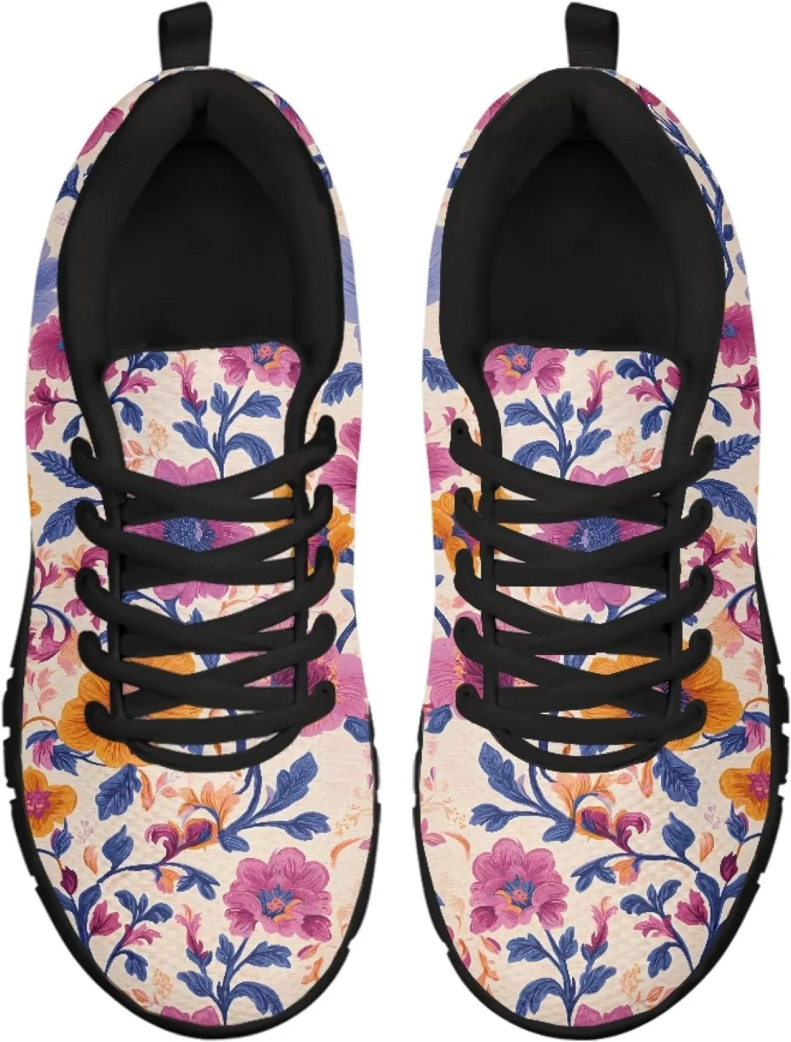 Casual Shoes for Teens Womens Trainer Running Travel Sneaker Walking Low Heel Lace Up Teens Adults Lightweight Sneakers