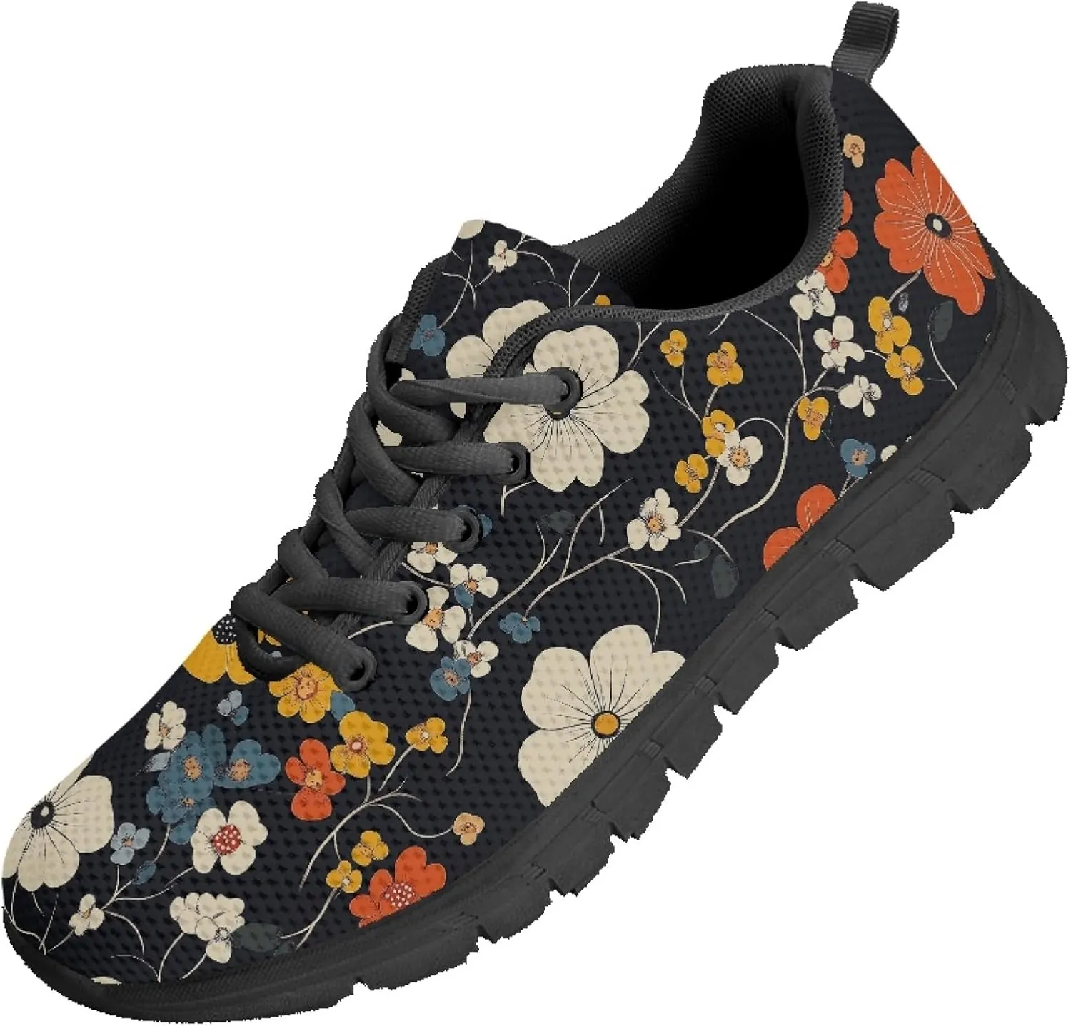 Casual Shoes for Teens Womens Trainer Running Travel Sneaker Walking Low Heel Lace Up Teens Adults Lightweight Sneakers