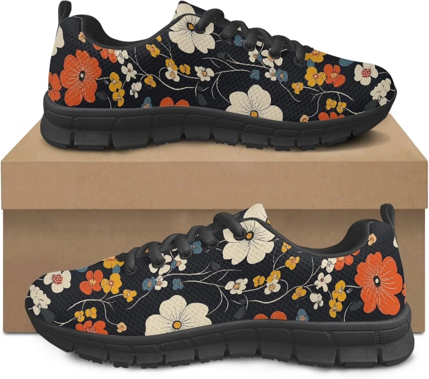 Casual Shoes for Teens Womens Trainer Running Travel Sneaker Walking Low Heel Lace Up Teens Adults Lightweight Sneakers