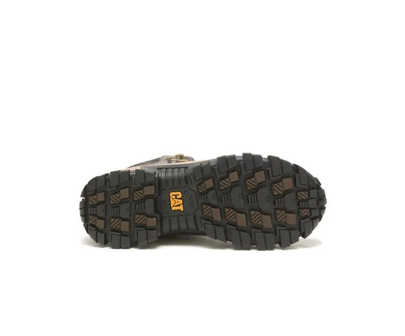Caterpillar Men's Invader Hiker Waterproof Composite Toe Work Boot Coffee Bean | Black