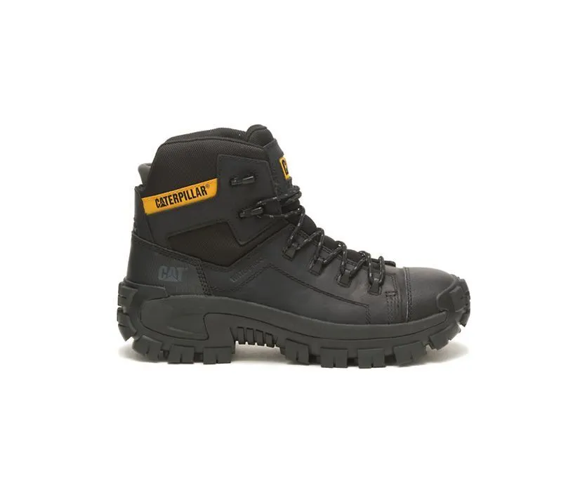 Caterpillar Men's Invader Hiker Waterproof Composite Toe Work Boot Coffee Bean | Black