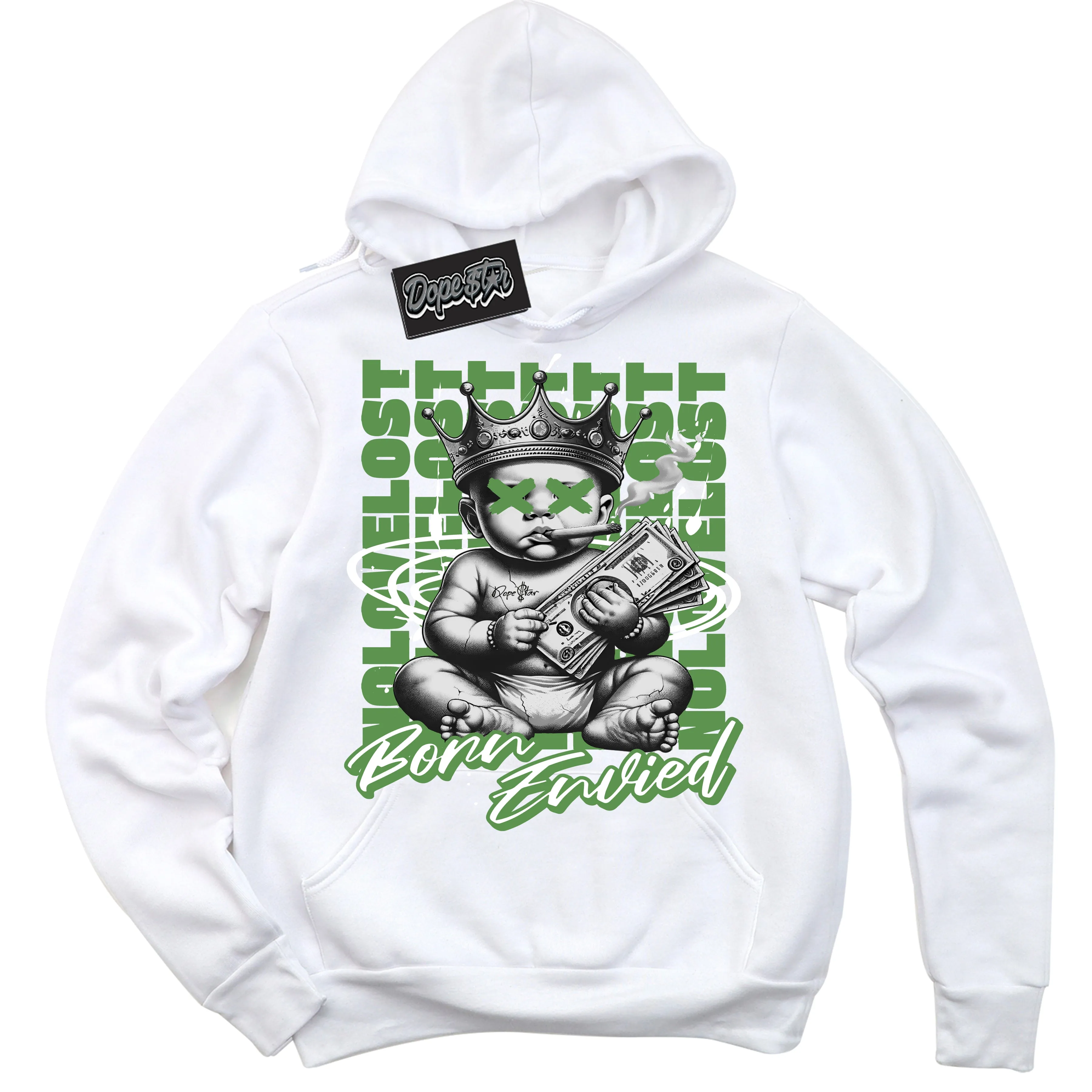 Chlorophyll 1s Sneaker Hoodie Born Envied Graphic
