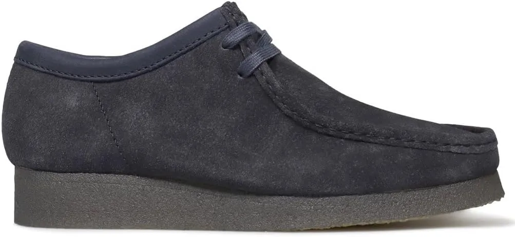 Clarks ORIGINALS Mens Wallabee Suede Ink Shoes 10 US