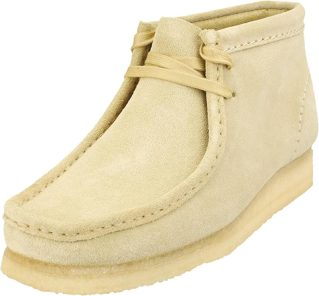 Clarks ORIGINALS Womens Wallabee Boot. Suede Maple Boots 8.5 US