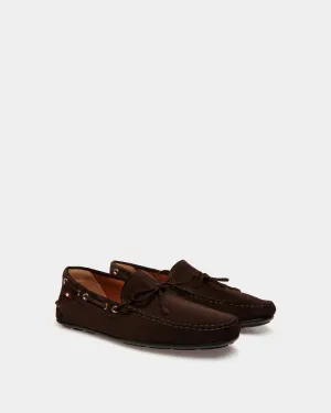 Clay Driver in Ebano Suede