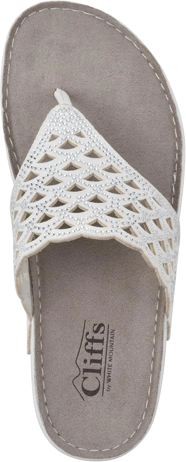 CLIFFS BY WHITE MOUNTAIN Women's Hoffard Mini Wedge Sandal