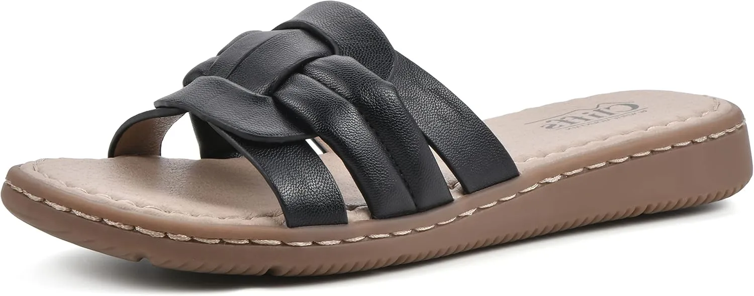 CLIFFS BY WHITE MOUNTAIN Women's Squarely Sandal
