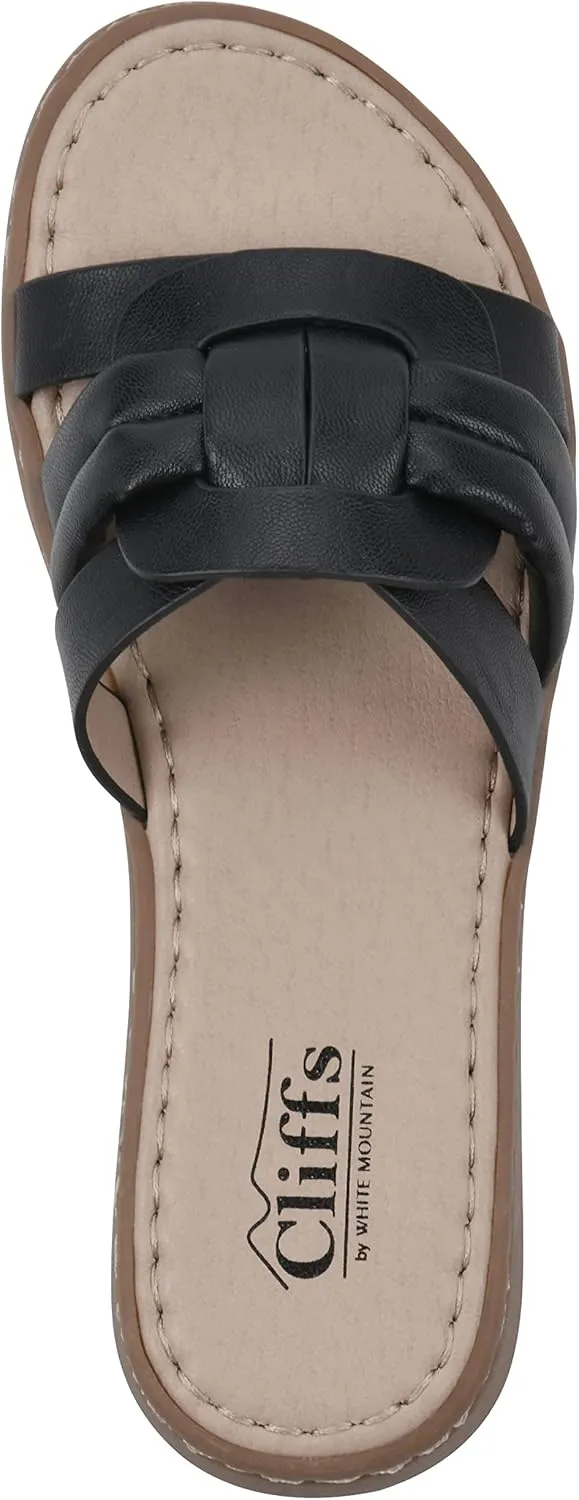 CLIFFS BY WHITE MOUNTAIN Women's Squarely Sandal