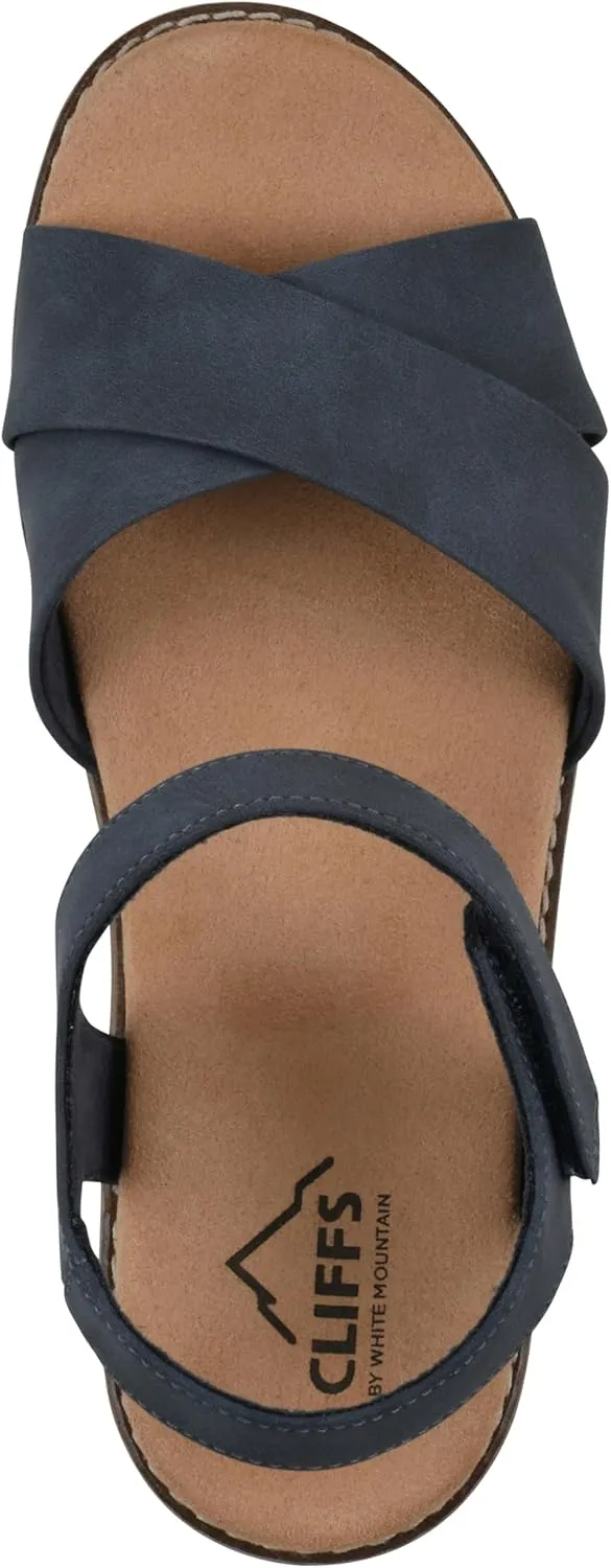 CLIFFS BY WHITE MOUNTAIN Women's Tinna Cork Wedge Sandal